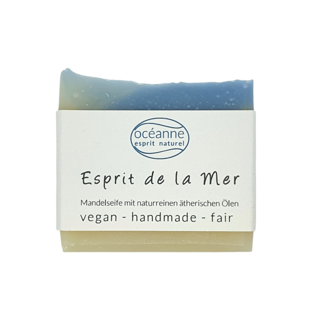 Naturseife Esprit de la Mer mit Zitronengras, Eukalyptus & Pfefferminz