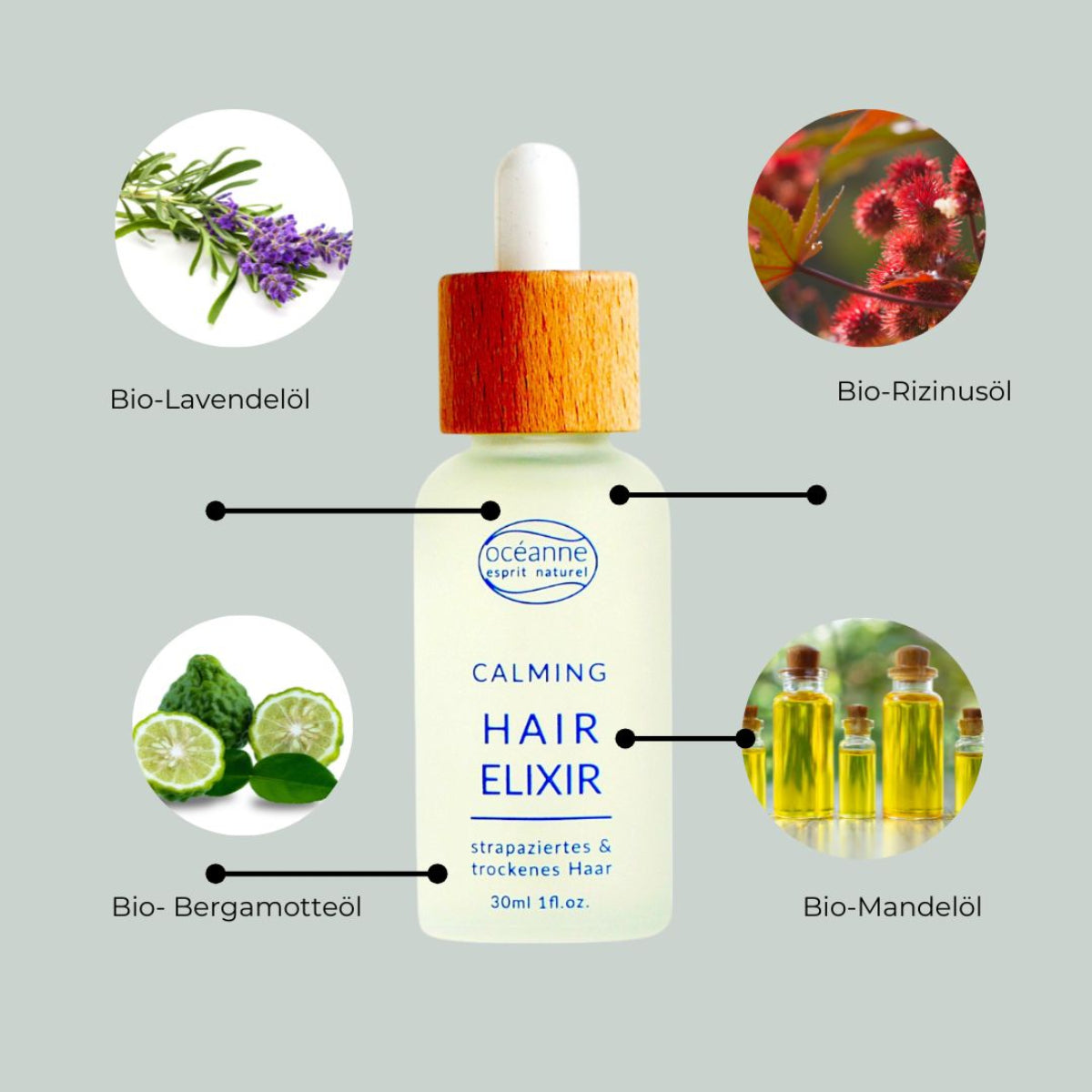 Calming Hair Elixir für trockenes & strapaziertes Haar